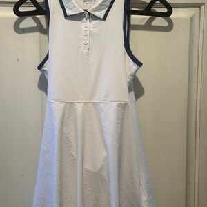 Prince Pure White Fashion Polo Dress